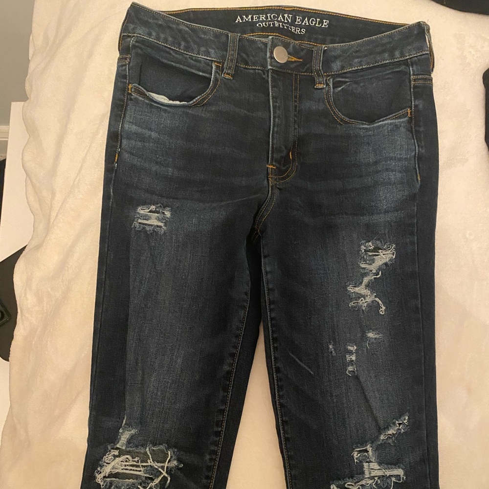 Ripped American Eagle Jeans